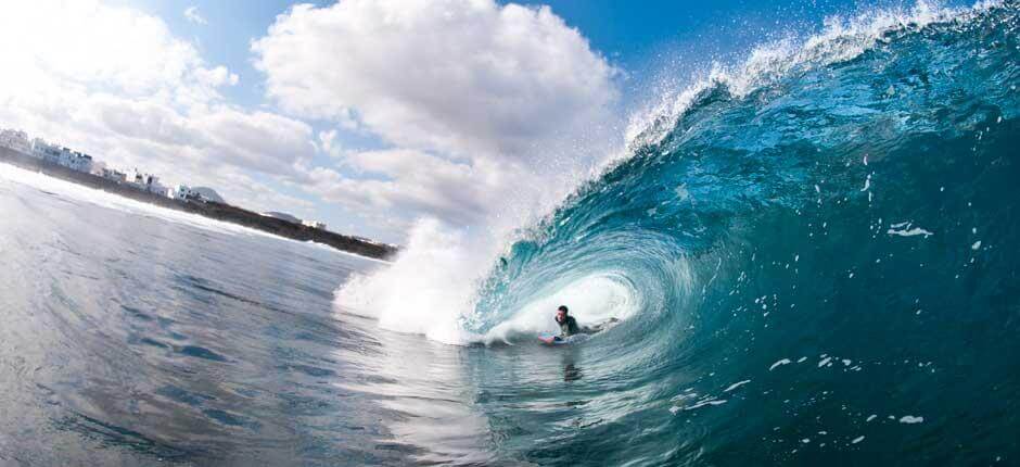 Bodyboarding in El Quemao + Bodyboarding spots in Lanzarote 