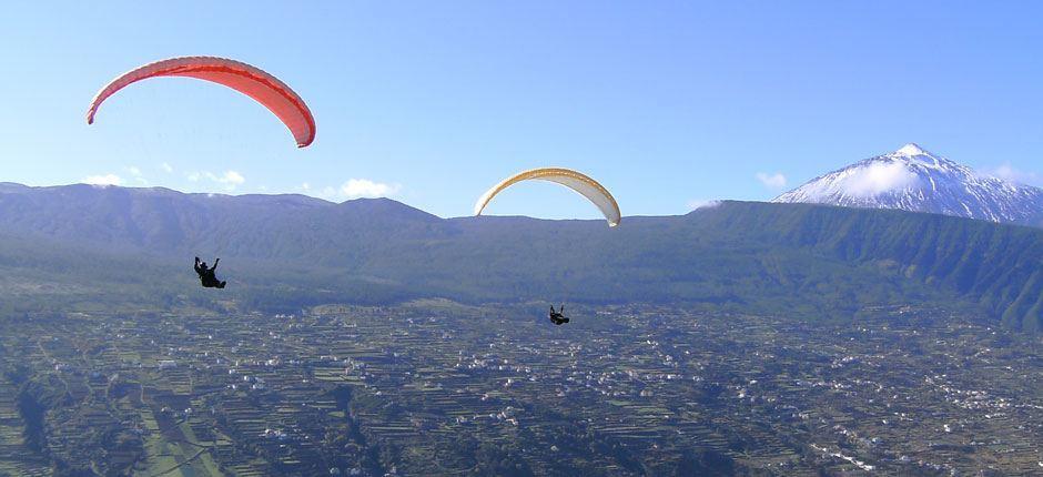 Paragliding in La Corona, Paragliding in Tenerife