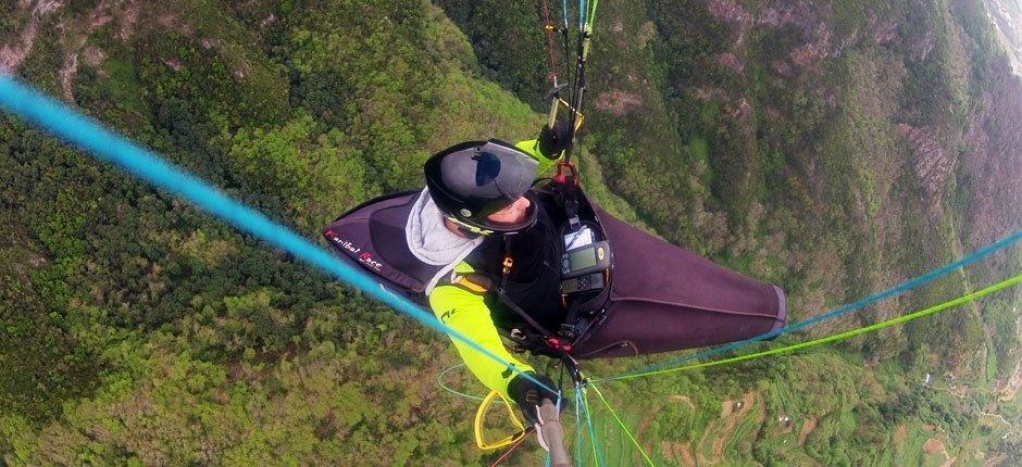 Paragliding in La Corona, Paragliding in Tenerife