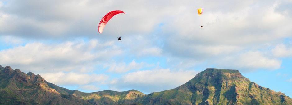 Paragliding in Taucho, Paragliding in Tenerife