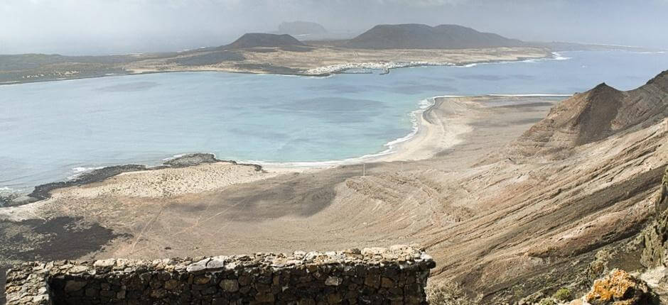 Playa Bajo el Risco (Under the Risco Beach). Unspoilt beaches in Lanzarote 