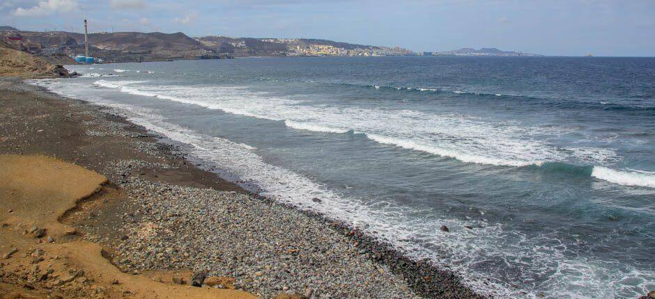 Kitesurfing at Jinamar beach Kitesurfing spots in Gran Canaria