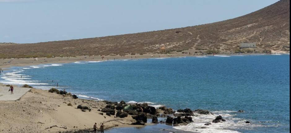 La Tejita beach Tenerife's popular beaches