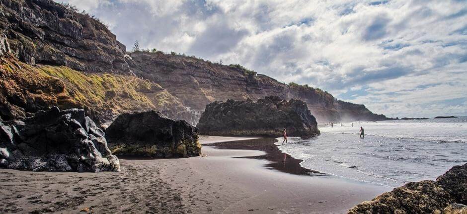 Los Patos beach. Virgin beaches in Tenerife