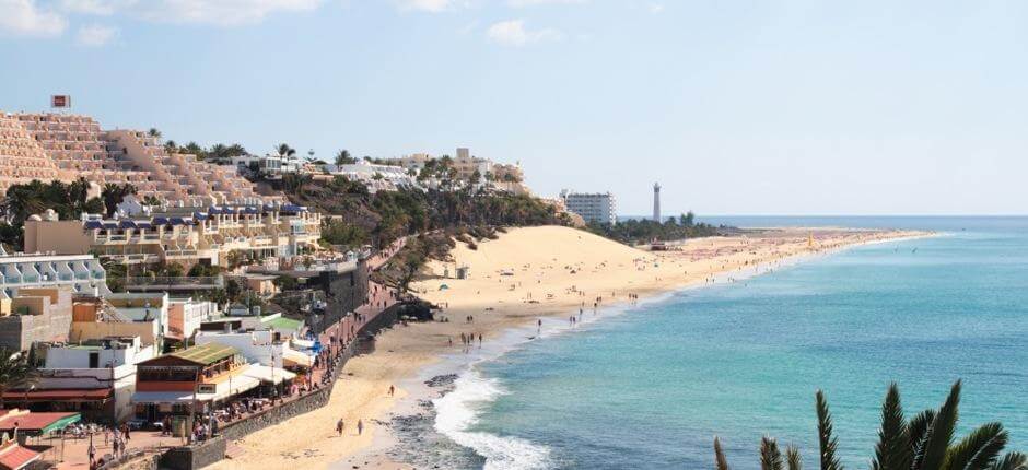 Morro Jable beach, Fuerteventura's popular beaches