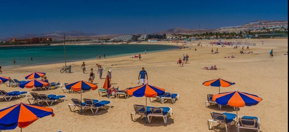 El Castillo beach, Fuerteventura's popular beaches 