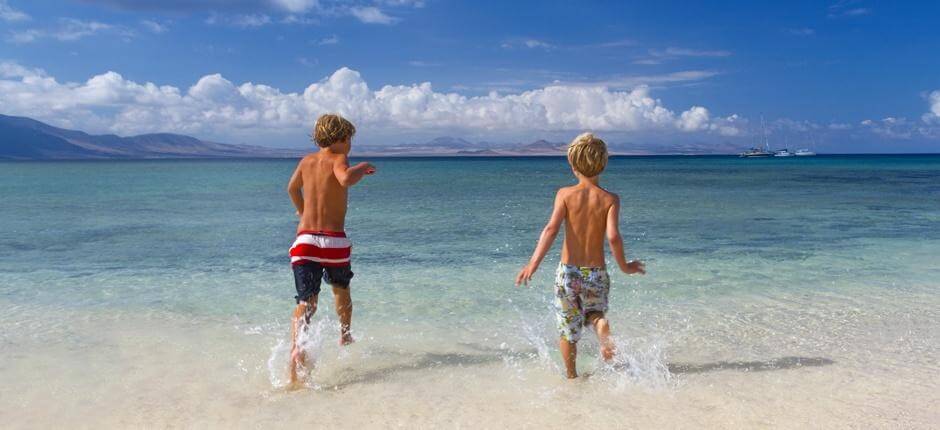 La Francesa Beach. Popular beaches in Lanzarote