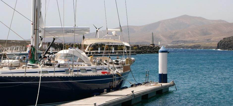 Puerto Calero Marinas in Lanzarote 