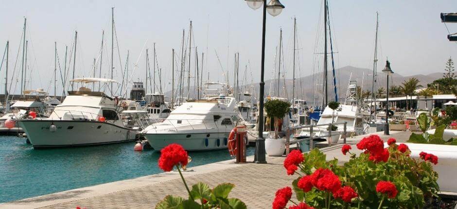 Puerto Calero Marinas in Lanzarote 