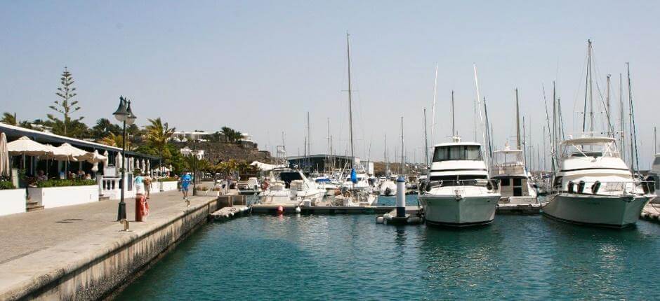 Puerto Calero Marinas in Lanzarote 