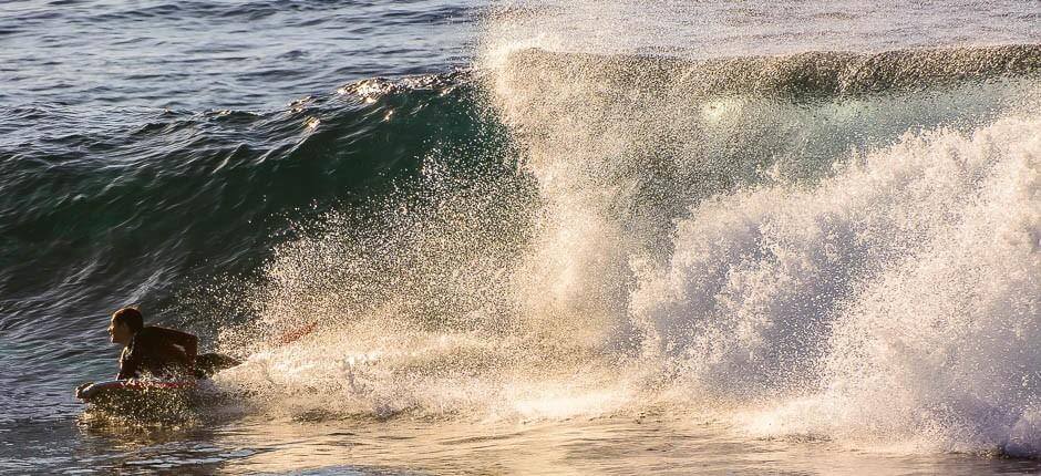 Punta Blanca, Bodyboarding in Tenerife