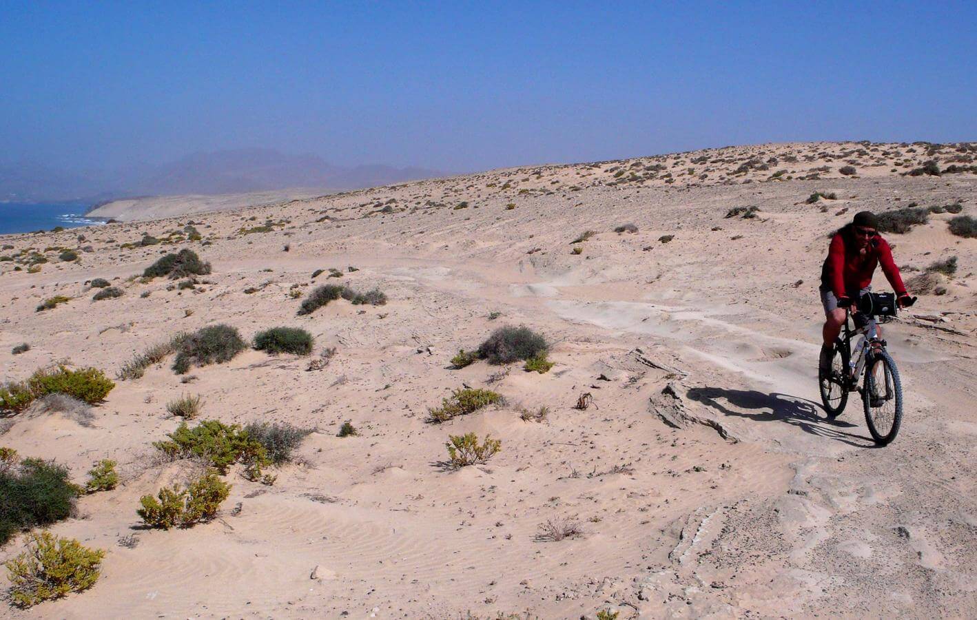 Ruta BTT en el noroeste de Fuerteventura