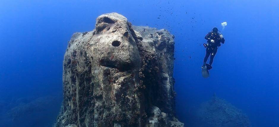 Diving in Torre de Malpique, in La Palma 