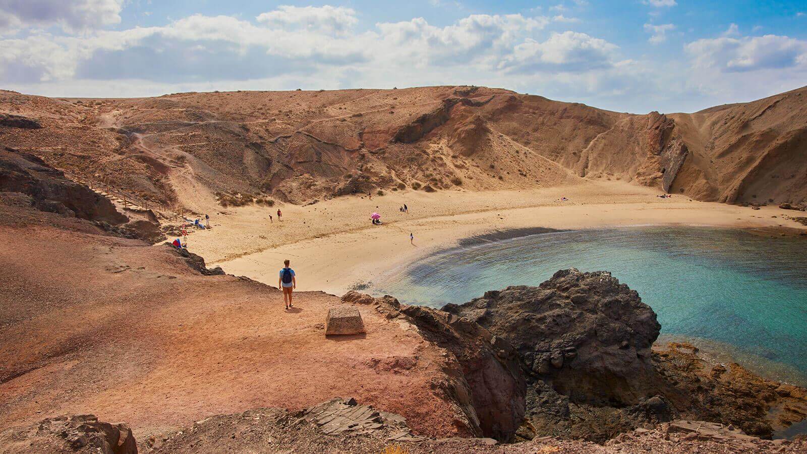 Rubicón coast, Lanzarote.