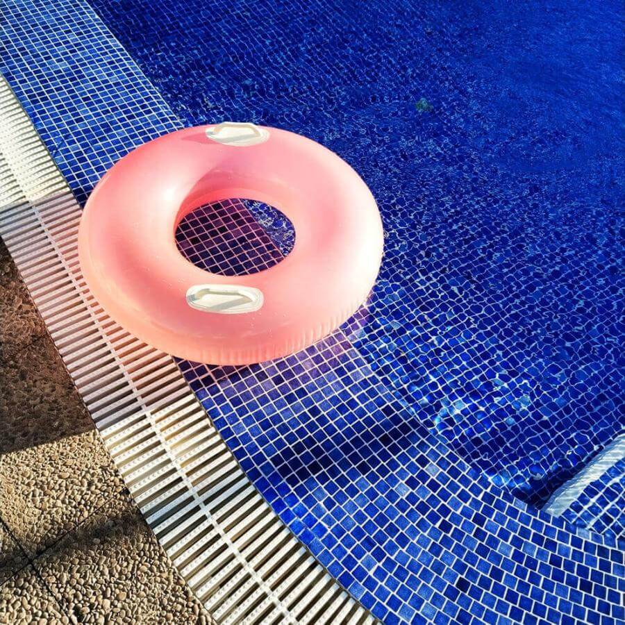 Pink doughnut.