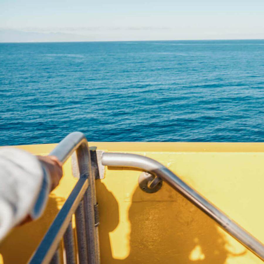 Yellow boat
